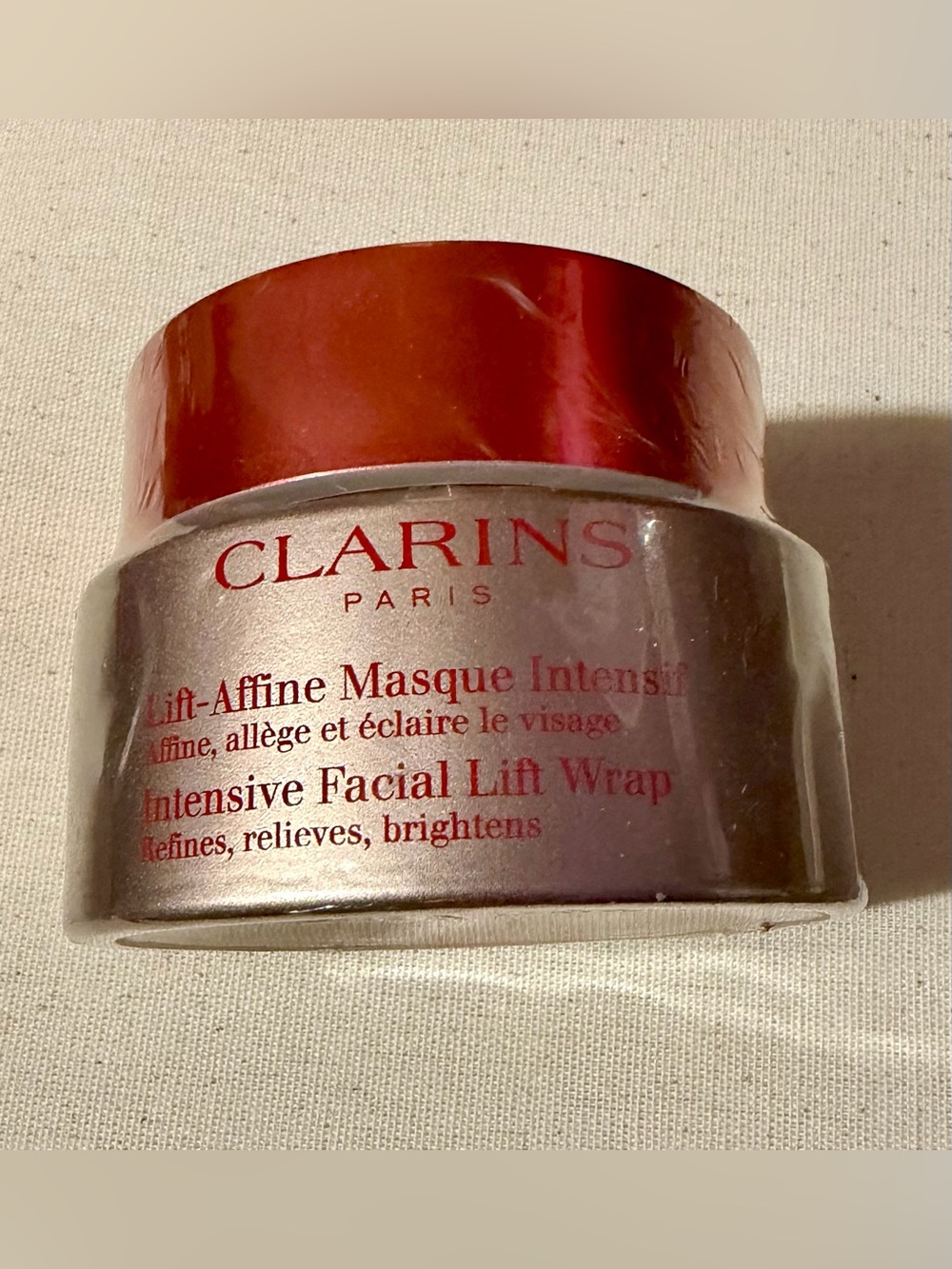 New Sealed Clarins Intensive Facial Lift Wrap